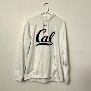 Under Armour University of California Cal White Hoodie Large